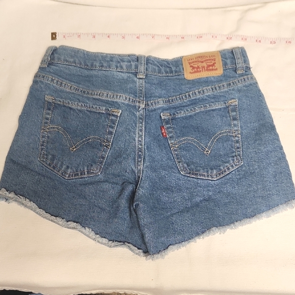 Levi's Blue Denim Skorts
